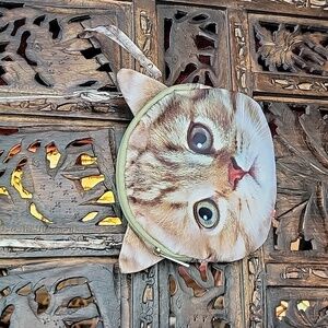 Kitty Crossbody Purse/Wristlet